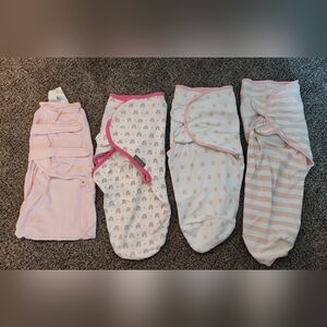 SwaddleMe Baby Swaddle Set with Rainbow and Heart Patterns